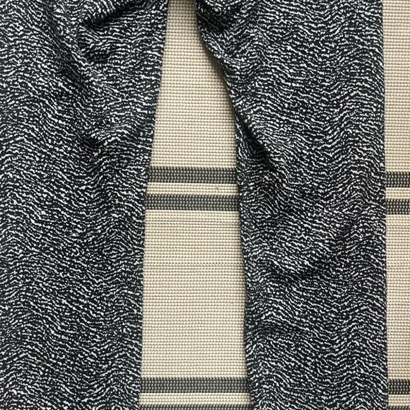 Lululemon Wunder Under Luon Ripple Jacquard Crop White Black Align - Picture 10 of 10